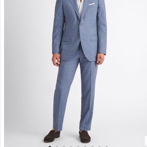 Men's Light Blue Two-Piece Suit - Modern Tailored Fit